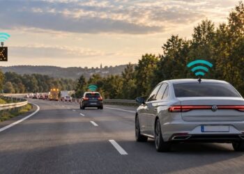 Kolónu ešte nevidíte, no Volkswagen vás môže varovať